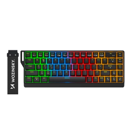 Wozinsky WKGP-1165 Mechanical Gaming Keyboard with RGB Backlight - Black