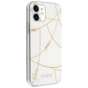Guess Gold Chain - Etui iPhone 12 Mini (biały)