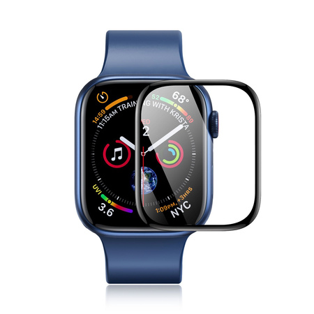 DUX DUCIS protektor PMMA z ramką do Apple Watch 10 46 mm czarne