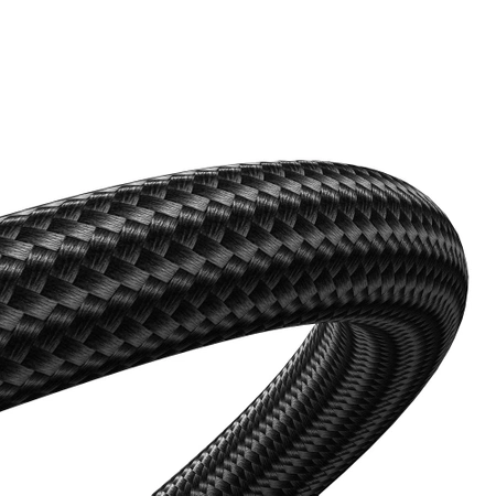 Joyroom USB C cable angled - USB for fast charging and data transfer 3A 1.2 m black (S-UC027A6)