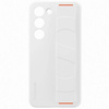 Samsung Silicone Grip Cover Case for Samsung Galaxy S23 silicone case with wrist strap white (EF-GS911TWEGWW)