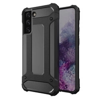 Hybrid Armor robuste TPU/PC Panzer Handyhülle Hard Case für Samsung Galaxy S22+ (S22 Plus) schwarz