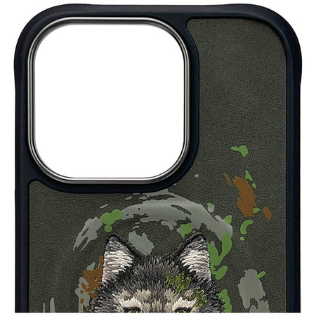 Etui Nimmy Wilk MagSafe do iPhone 16 Pro  Max ciemnoszary