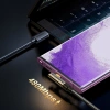 Joyroom USB C Kabel gewinkelt - USB für Schnellladung und Datenübertragung 3A 1,2 m schwarz (S-UC027A6)