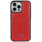 Audi Synthetic Leather MagSafe iPhone 14 Pro 6.1" czerwony/red hardcase AU-TPUPCMIP14P-GT/D3-RD
