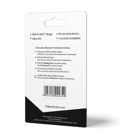 3MK ZAŚLEPKA WEBCAM PRIVACYSLIDER
