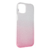 Futerał SHINING do IPHONE 15 PLUS transparent/róż