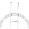 BASEUS kabel USB A do Typ C PD 100W 1,5m biały P10320102214-02