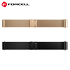 Pasek do Samsung Galaxy Watch Forcell F-Design FS10 stal 22 mm złoty