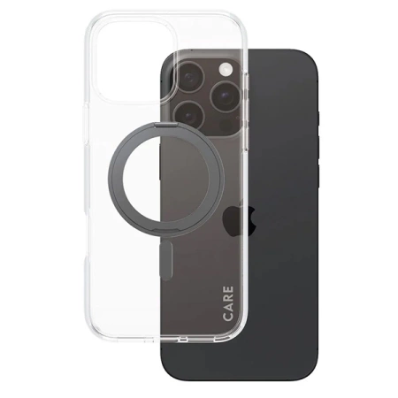 CARE by PanzerGlass Feature Kickstand Case iPhone 16 Pro Max 6,9&quot; schwarz/schwarz MagSafe 1324