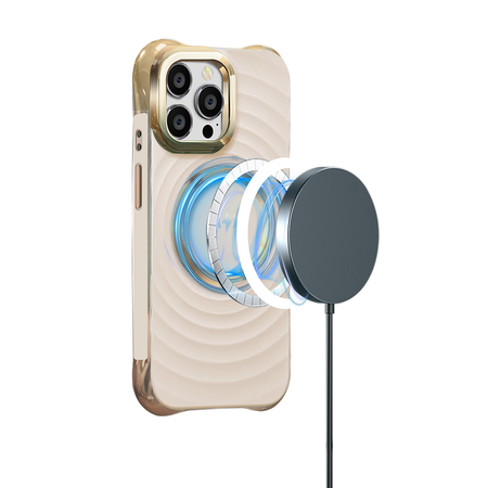 Nakładka Circle Glam Mag do iPhone 14 Pro 6,1" różowa