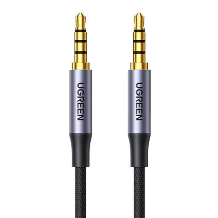 UGREEN AV183 Mini jack cable 3.5mm, AUX, 1m (black)