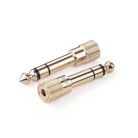 Ugreen adapter przejściówka z 3,5 mm mini jack na 6,3 mm jack złoty (20503)