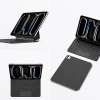 Dux Ducis Keyboard (MK Series) Case with Bluetooth Keyboard for iPad Pro 11" 2024 - Black