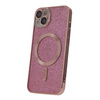 Nakładka Glitter Chrome Mag do iPhone 12 Pro Max 6,7" różowa