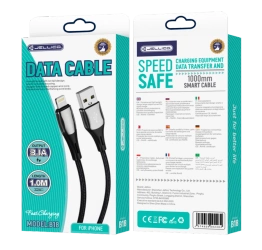 JELLICO Kabel B18 Lightning 3.1A 1M schwarz
