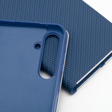 Kabura LUNA Book Carbon do XIAOMI Redmi NOTE 13 4G niebieski
