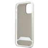Schutzhülle IPHONE 11 Mercedes AMG Hardcase Electroplate Black&White (AMHCN61TCBW) transparent
