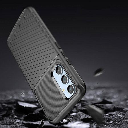 Thunder Case Hülle für Samsung Galaxy A54 5G Silikon Armor Case schwarz