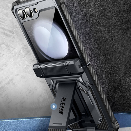 IBLSN ArmorBox Supcase Hülle für Samsung Galaxy Z Flip 6 - Schwarz