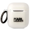 Original Case APPLE AIRPODS Karl Lagerfeld Ikonik Choupette (KLA2HNCHTCT) transparent