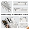 Etui PanzerGlass HardCase z MagSafe z D3O i certyfikatem Military Grade na iPhone 15 Pro - przezroczyste