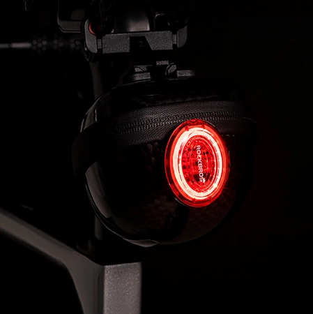 Rockbros Rigid Hard Shell Compact Satteltasche 0.4l - Lila