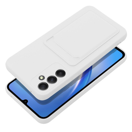 Futerał CARD CASE do SAMSUNG A34 5G biały