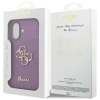 Guess Fixed Glitter Big 4G Hülle für iPhone 17 - Lila
