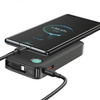 USAMS Powerbank ze zwijanym kablem Retractable Lightning 10000 mAh PD 20W Fast Charge XY Series fioletowy/purple 10KCD22503 (US-CD225)