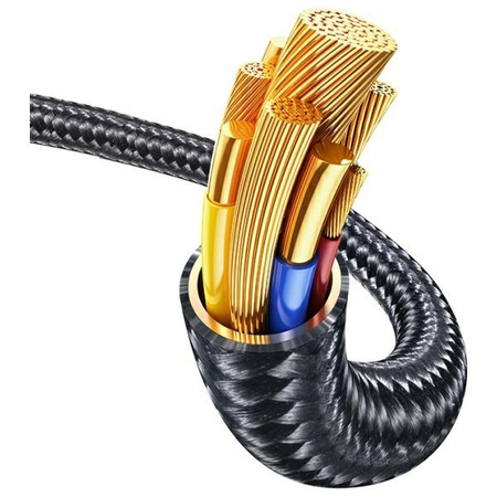 USAMS Kabel USB-C na Lightning 30W 1,2m  Zinc Alloy Fast Charging Data Cable Meteor Series SJ743USB01 (US-SJ743)