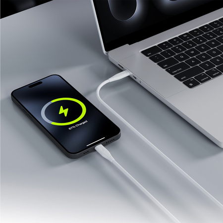 Allity kabel AUC-02 USB-C - USB-C 2,0 m 100W biały