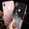 Wozinsky Star Glitter błyszczące etui pokrowiec z brokatem Samsung Galaxy A42 5G przezroczysty