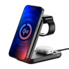 Accessories - 3mk MagRocket 3-in-1 Wireless Charger 15W Qi2 MPP Black