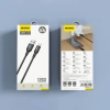 Dudao L3ST USB-A - USB-C 5A Kabel 1,2 m geflochten - Schwarz