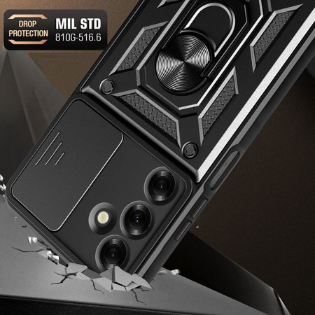 Tech-Protect Camshield Pro Hülle für Samsung Galaxy M35 5G – Schwarz