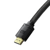 Baseus kabel HDMI 2.1 8K 60 Hz 48 Gbps / 4K 120 Hz / 2K 144 Hz 3D eARC QMS Dynamic HDR VRR ALLM 3 m czarny (CAKGQ-L01)
