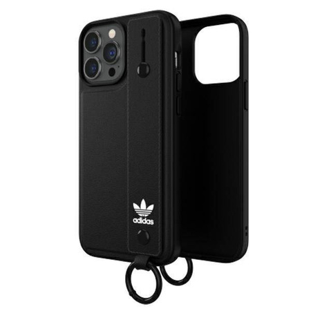 Adidas OR Hand Strap Case iPhone 13 Pro Max 6,7" schwarz/schwarz 47139