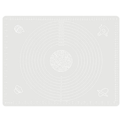 STOLNICA SILIKONOWA MATA KUCHENNA 60x40 TRANSPARENT