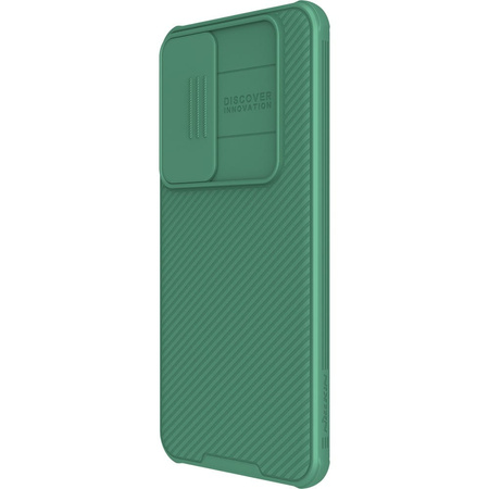 Nillkin CamShield Pro armored case with camera cover for Samsung Galaxy S24 - green
