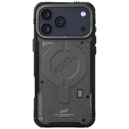 Etui Skinarma Vigor MagSafe do iPhone 17 Pro Max grafitowy