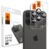 Spigen OPTIK.TR &quot;EZ FIT&quot; CAMERA PROTECTOR 2-PACK IPHONE 14 PRO / 14 PRO MAX BLACK COVER