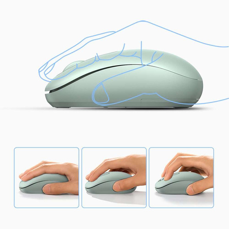 Ugreen MU105 USB 2.4GHz wireless mouse - green