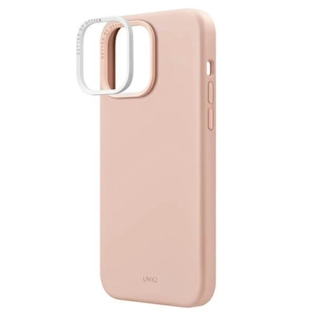 Uniq Lino Hülle für iPhone 14 Pro Max – Rosa