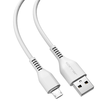 JELLICO cable KDS-30 Micro USB 3.1A 1M White
