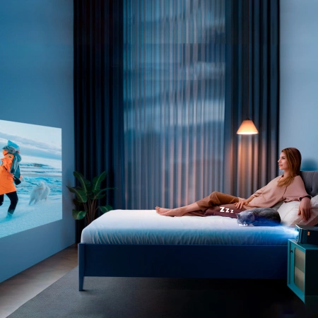 Projektor multimedialny Yaber K2s LCD FullHD 1080p z głośnikami JBL - czarny