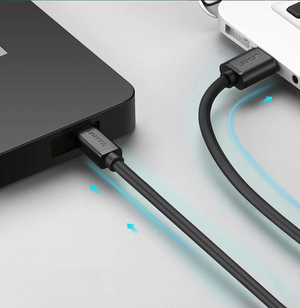 Ugreen cable USB - mini USB 480 Mbps 1 m black (US132 10355)