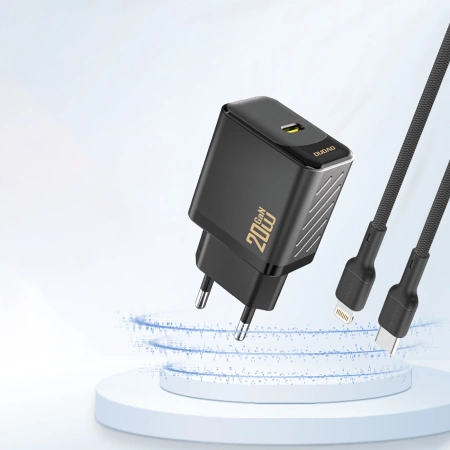 Dudao A26 PD20W GaN USB-C Ladegerät - Schwarz