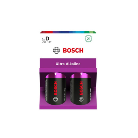 BATERIA BOSCH 2SZT D ULTRA ALKALINE LR20UA2B/00