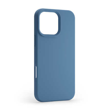 Nakładka Etteri Silicone Case do iPhone 16 Pro Max 6,9" ciemnoniebieska